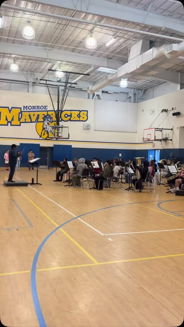 Instagram post: Volume up! Our talented Maverick musicians honored us today with a mini concert. ...