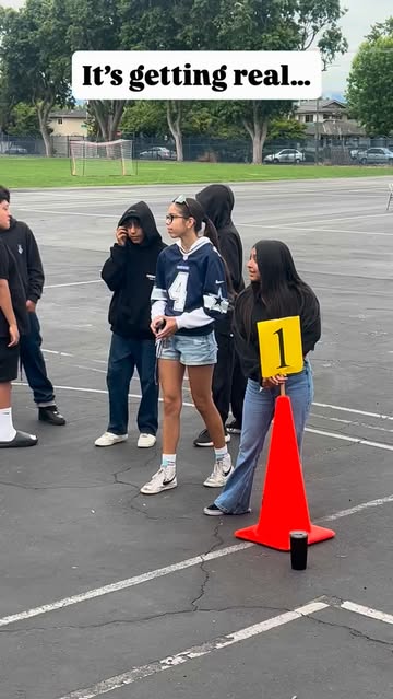 Instagram post: Graduation practice. #wearecampbell @campbellusd @campbellsupt