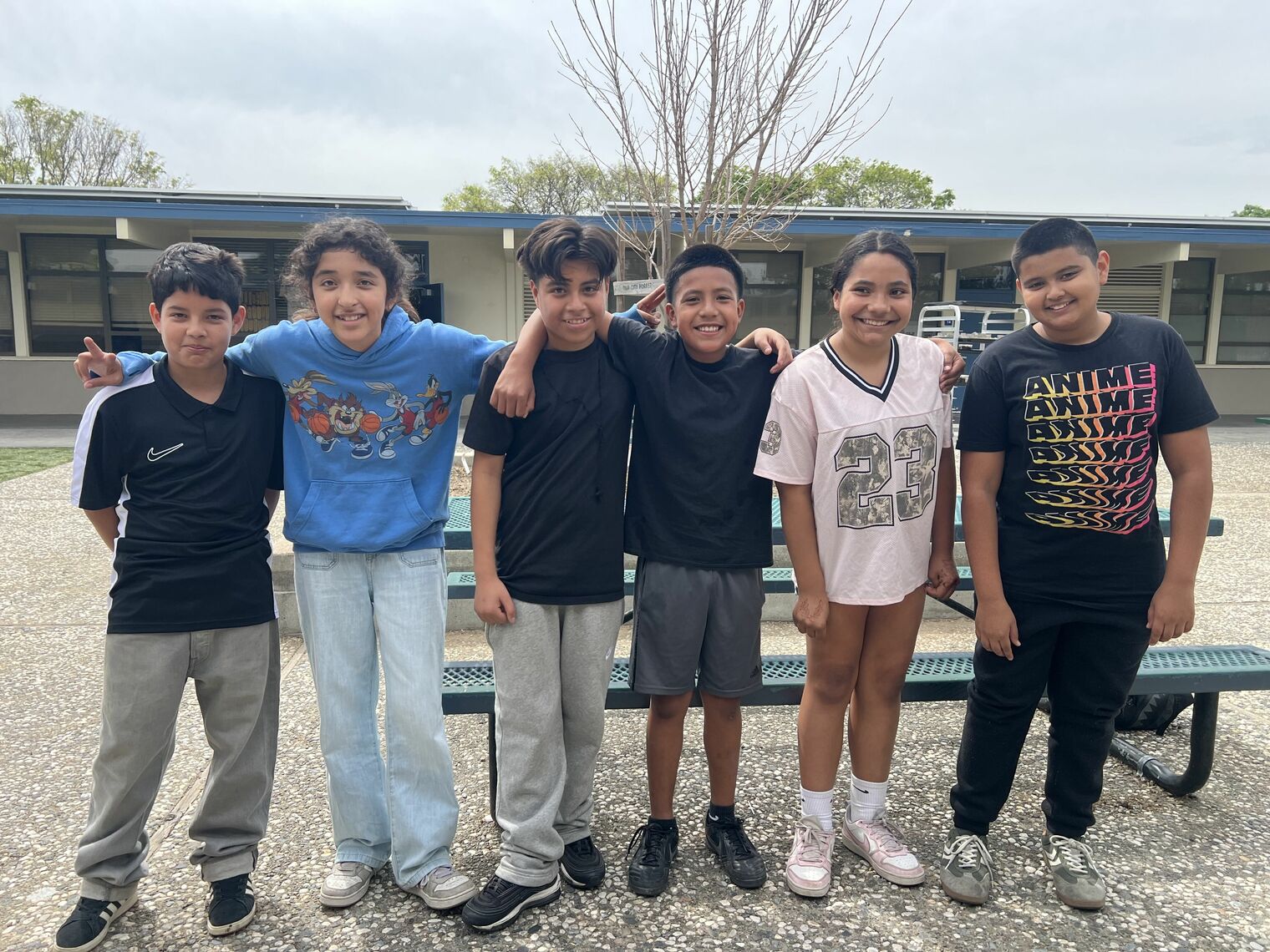 6th grade students at Monroe